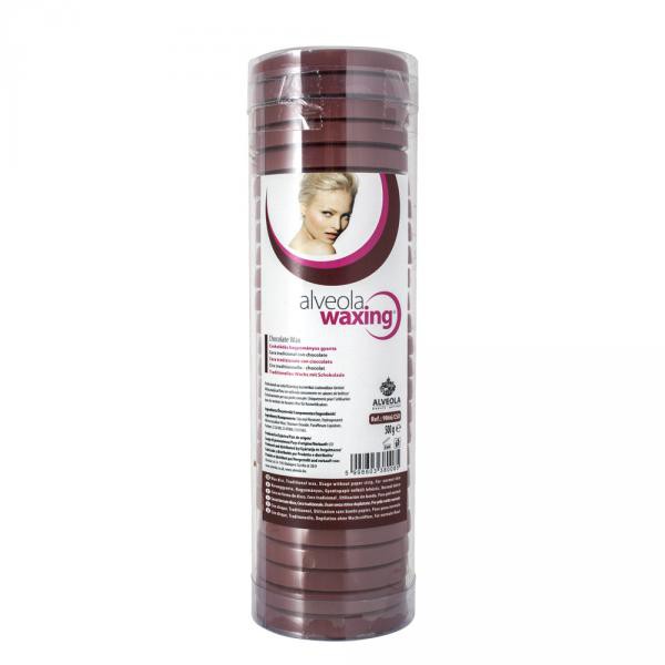 Alveola Waxing Standard csokis meleg gyanta korong henger 500g