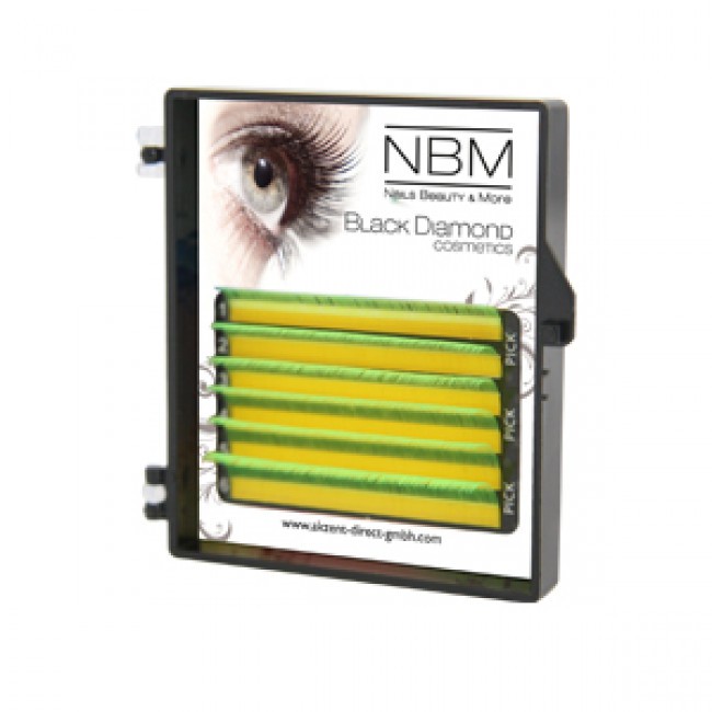 BDC Neon Lashes B-Curl 0,07 Mix yellow