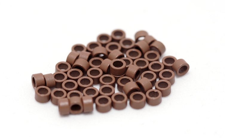 Mikrogyűrű szilikon MENTES 4,5 Csokibarna