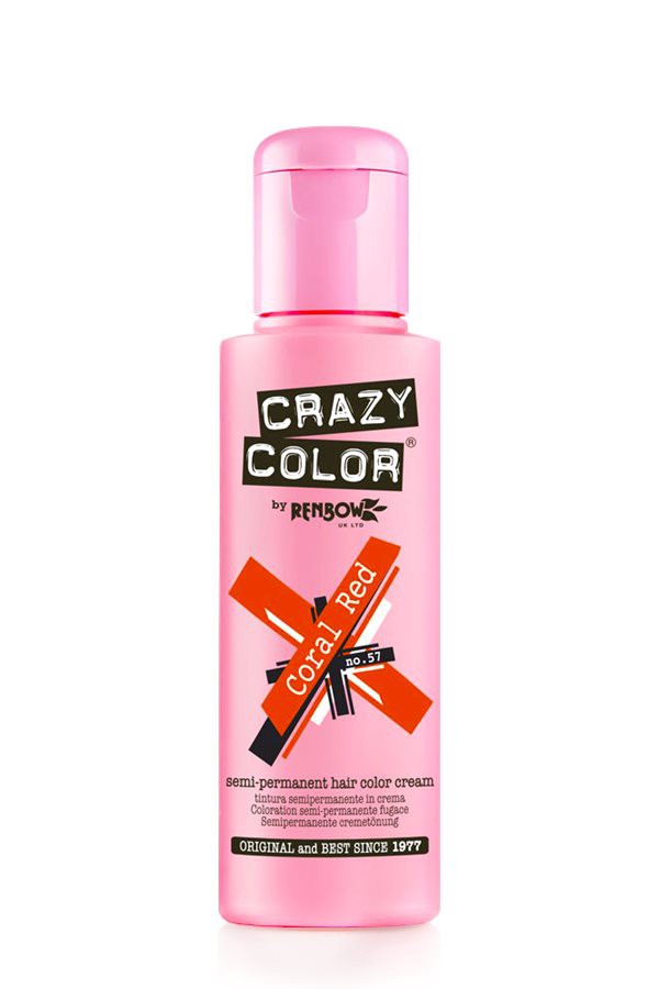 Crazy Color 57 Coral Red
